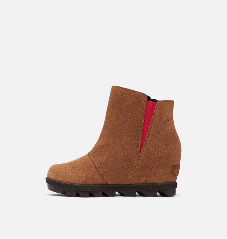 Sorel Barn Wedges Brun - Youth Joan Of Arctic™ Ii Zip Bootie - UBH-670483